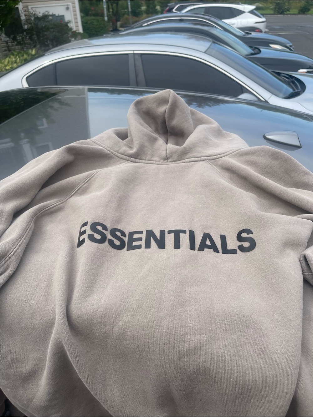 ESSENTIALS Men's Hoodie - Grey